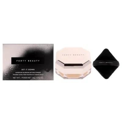 Fenty Ladies Set It Down Superfine Blurring Setting Powder 0.52 oz 04 Banana Makeup 840026658614 In Transparent