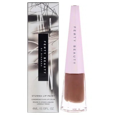 Fenty Ladies Stunna Lip Paint Fluid 0.13 oz 04 Unveil Chocolate Brown Nude Makeup 810763030592