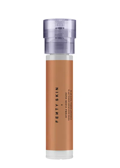 Fenty Skin Hydra Vizor Huez Tinted Moisturizer Broad Spectrum Mineral Spf 30 Sunscreen Refill 50ml In 4