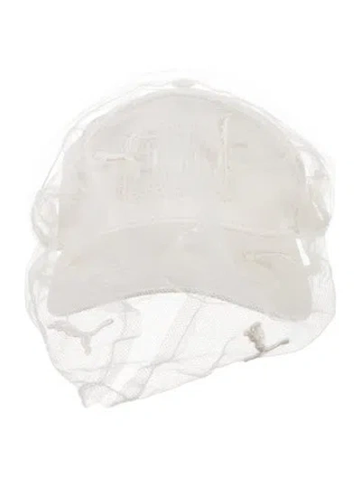 Pre-owned Fenty X Puma Embroiderd Logo Cap In Neutrals