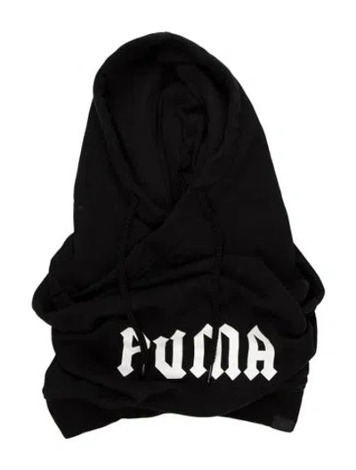 Pre-owned Fenty X Puma Hooded Dickey Scarf In Black