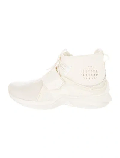 Pre-owned Fenty X Puma Leather Athletic Sneakers W/ Tags In White