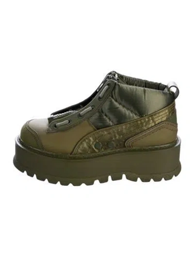 Pre-owned Fenty X Puma Leather Sneakers In Multi
