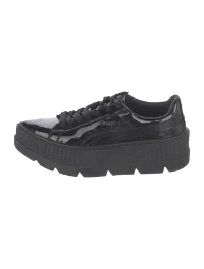 Pre-owned Fenty X Puma Patent Leather Chunky Sneakers In Multicolor