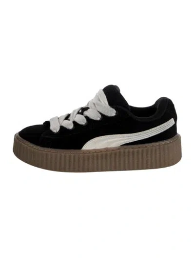 Pre-owned Fenty X Puma Suede Sneakers In Multicolor