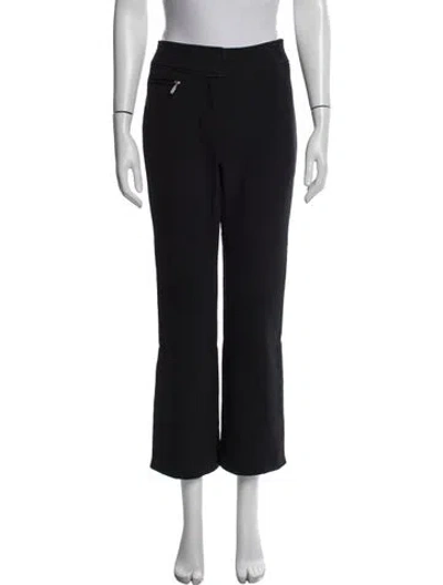 Pre-owned Fera Flared Pants In Black