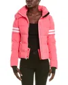 Fera Kate Puffer Jacket In Pink
