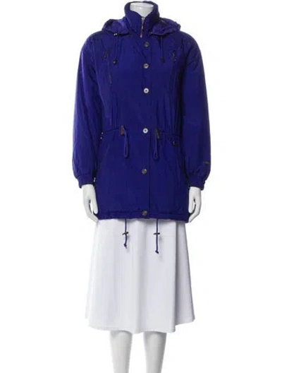 Pre-owned Fera Nylon Parka In Blue