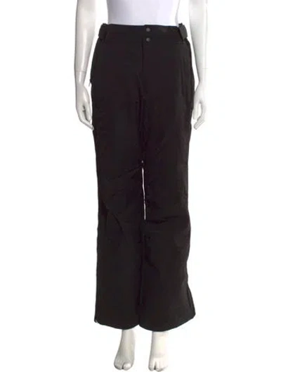 Pre-owned Fera Nylon Wide Leg Pants In Black