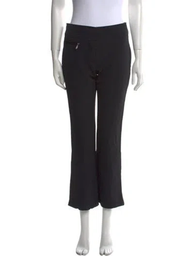 Pre-owned Fera Nylon Wide Leg Pants In Black