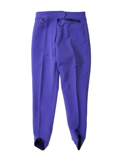 Pre-owned Fera Skinny Leg Pants In Purple