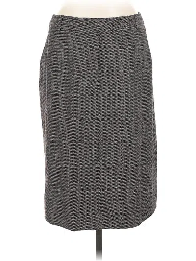 Pre-owned Féraud Formal Skirt In Brown