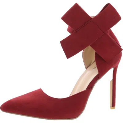 Fereshte Womens Faux Suede Pumps In Multi