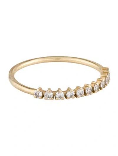 Pre-owned Ferko's 14k Diamond Petite Wedding Band In Multi