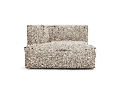 Ferm Living - Fr Catena Sofa Chaise Longue Left L600 Confetti Bouclé In Neutral