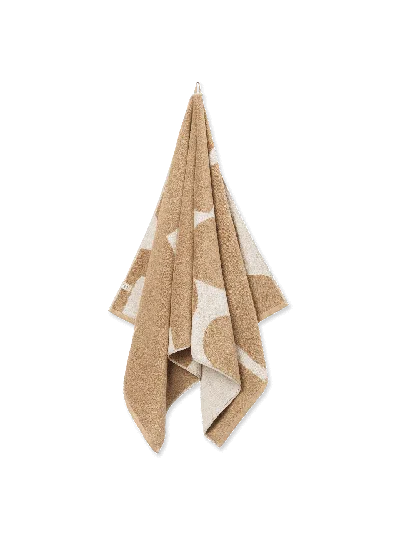 Ferm Living - Fr Ebb Bath Towel In Brown