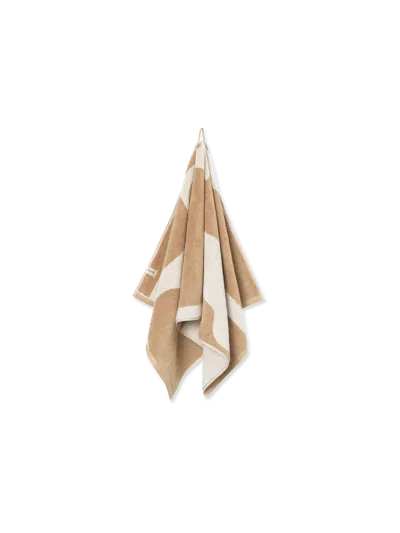 Ferm Living - Fr Ebb Hand Towel In Brown