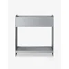 Ferm Living Ager Aluminium Plant Box With Shelf
