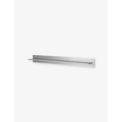Ferm Living Ager Large Aluminium Shelf 85cm In Silver
