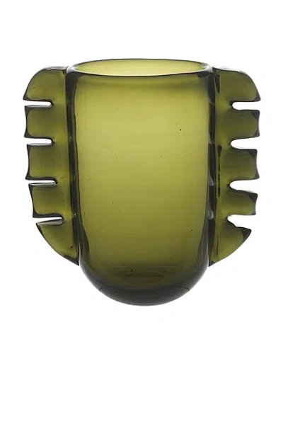 Ferm Living Alas Vase In Green