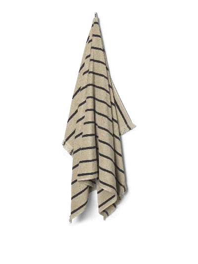 Ferm Living Alee Beach Towel In Neutral