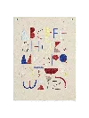 Ferm Living Alphabet Fabric Poster