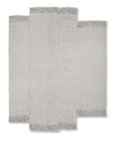 Ferm Living Alter Rug In Gray