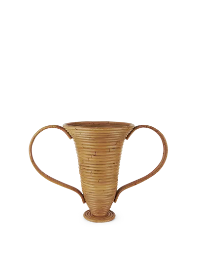 Ferm Living Amphora Vase In Brown