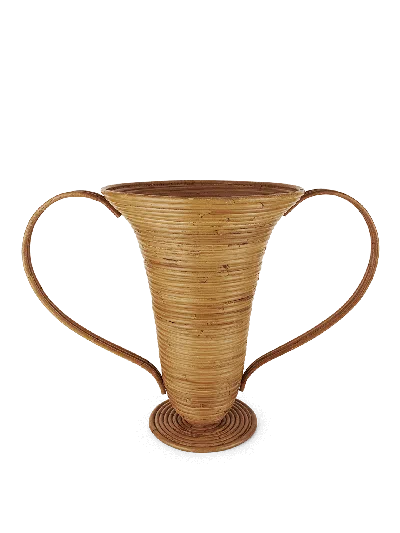 Ferm Living Amphora Vase In Brown