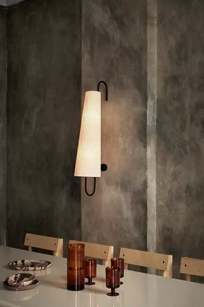 Ferm Living Ancora Rectangular Empire Wall Light In Black
