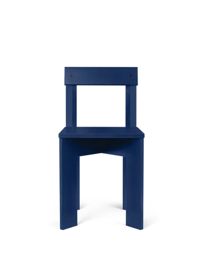 Ferm Living Ark Dining Chair In Blue