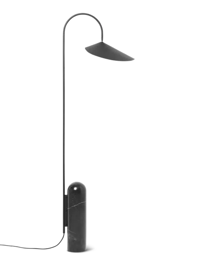 Ferm Living Arum Floor Lamp In Black