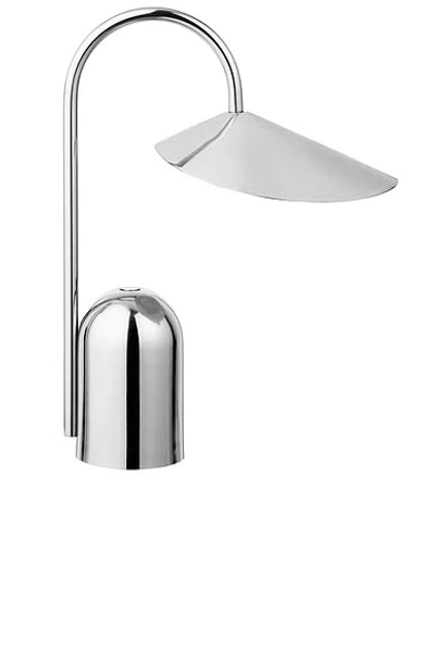 Ferm Living Arum Portable Lamp In Silver