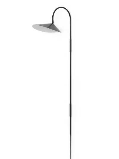 Ferm Living Arum Swivel Wall Lamp Tall In Black