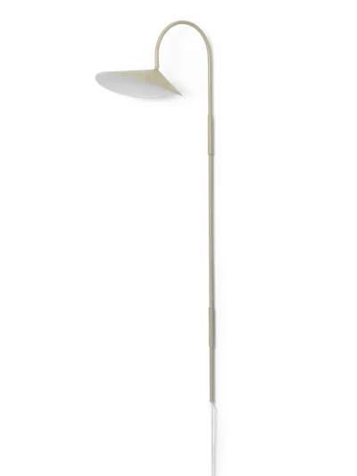 Ferm Living Arum Swivel Wall Lamp Tall In Gray