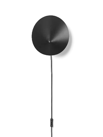 Ferm Living Arum Wall Sconce In Black