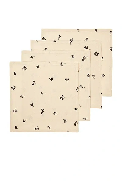 Ferm Living Baies Napkins Set Of 4