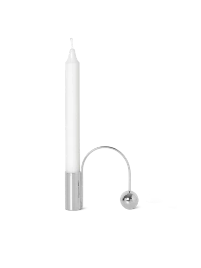 Ferm Living Balance Candle Holder In White