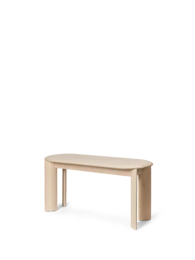 Ferm Living Bevel Bench In Neutral