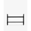 Ferm Living Black Lager Iron Low Rack 77cm