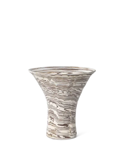 Ferm Living Blend Vase In Brown