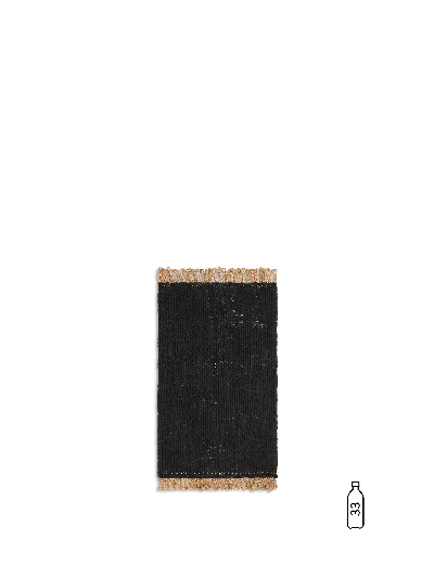 Ferm Living Block Mat In Black