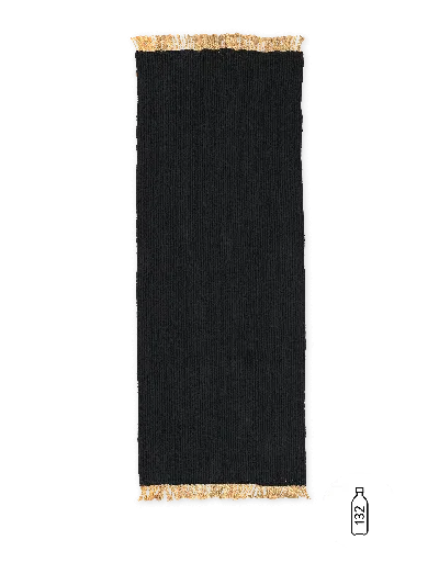 Ferm Living Block Runner In Black