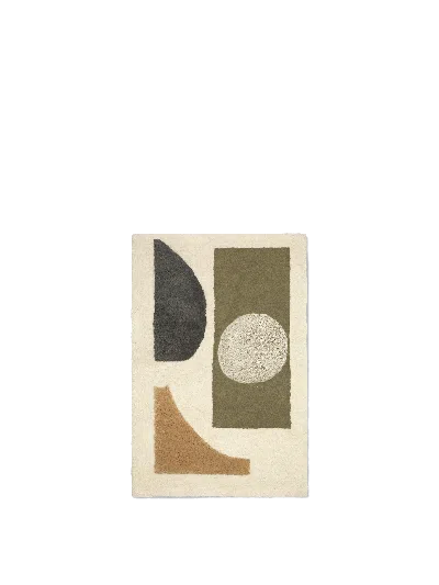 Ferm Living Bloco Tufted Rug In Multi
