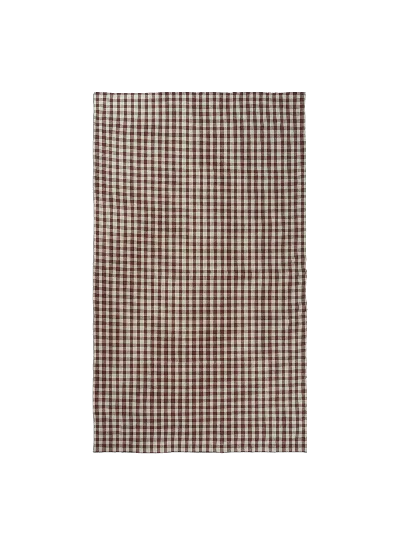 Ferm Living Bothy Check Table Cloth In Black