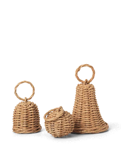 Ferm Living Braided Bell Baubles