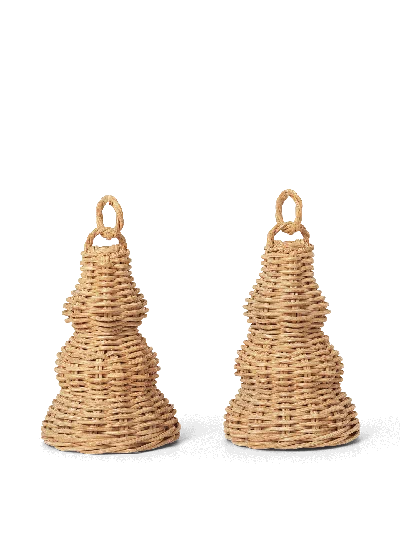 Ferm Living Braided Bell Baubles
