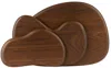 Ferm Living Brown Cairn Wooden Cutting Boards Set Of Three In Brown