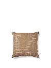 Ferm Living Brown Cotton Cushion