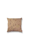 FERM LIVING BROWN COTTON CUSHION